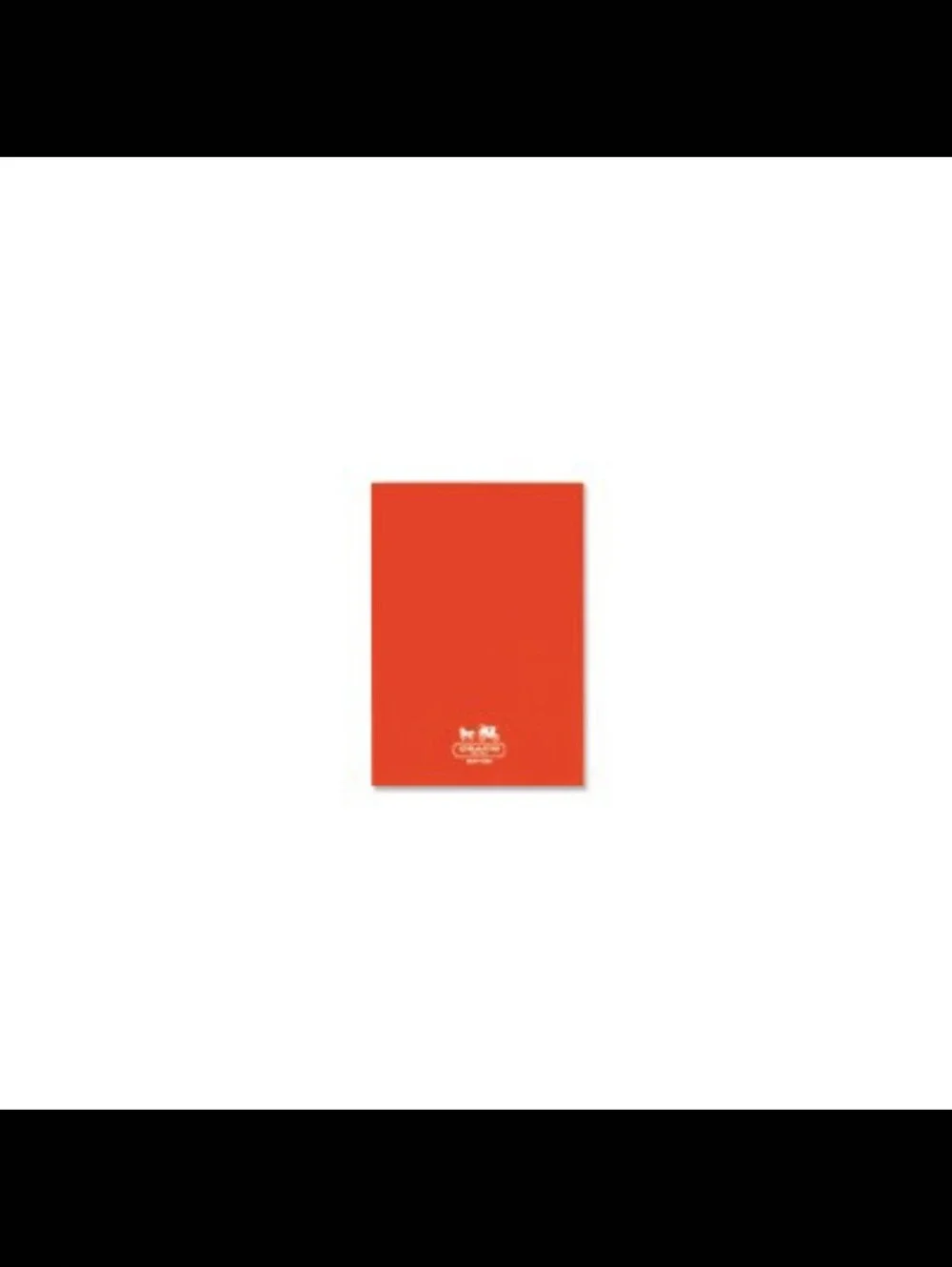 Coach Red Signature Notebook & Cover Holder